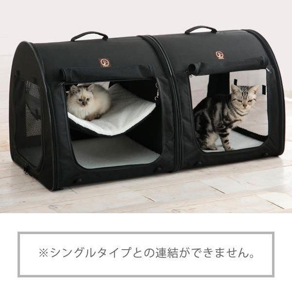 One for Pets ポータブルケージ ダブル、専用ハンモック セットの画像