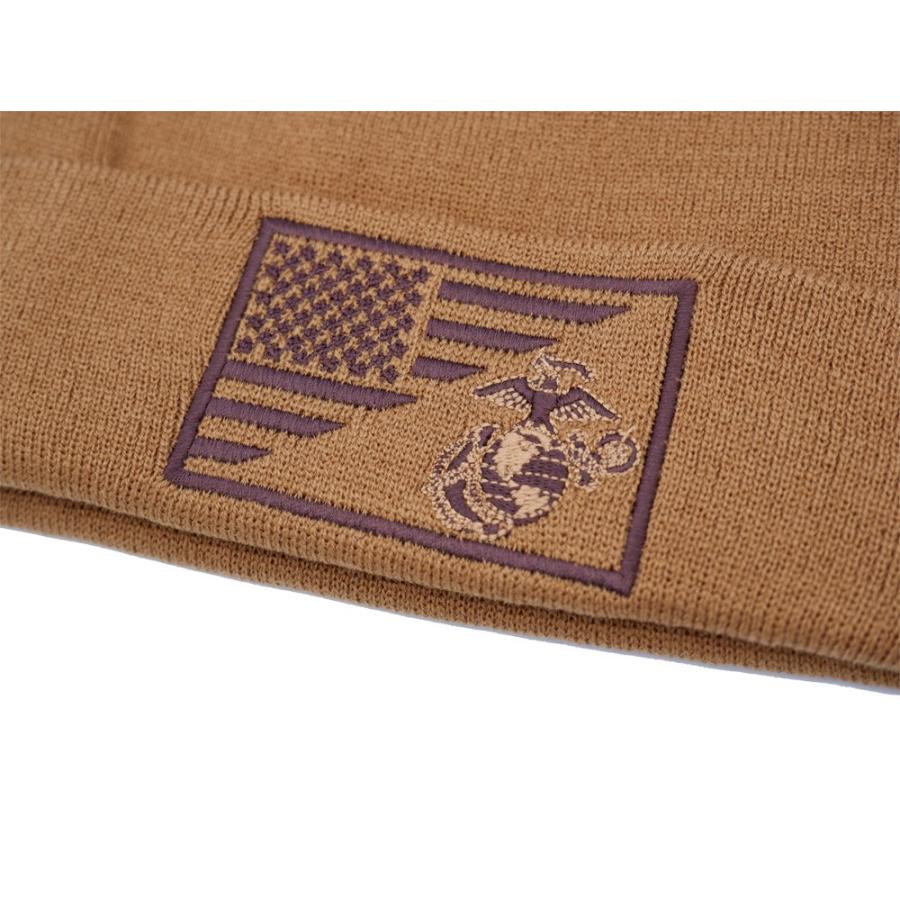 ROTHCO ロスコ ニットキャップ DELUXE FINE KNIT WATCH CAP G&A US FLAG 5428 星条旗 USMC ...
