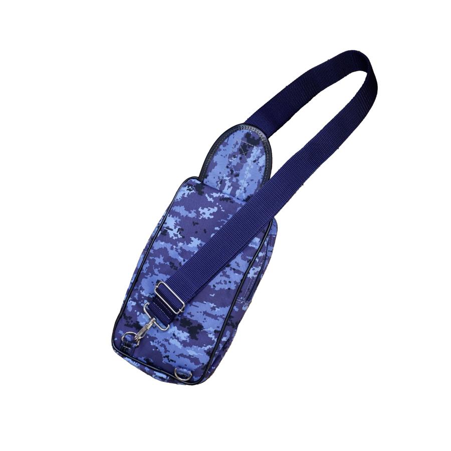 海上自衛隊 ワンショルダーバッグ BAB017 ボディバッグ 海自 カモフラ柄 デジタル迷彩 自衛隊グッズ JMSDF ショルダー ブルー カモフラージュ |  | 01