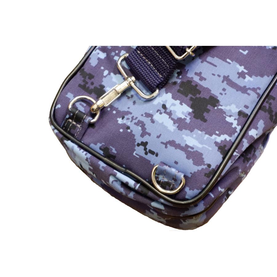 海上自衛隊 ワンショルダーバッグ BAB017 ボディバッグ 海自 カモフラ柄 デジタル迷彩 自衛隊グッズ JMSDF ショルダー ブルー カモフラージュ |  | 02