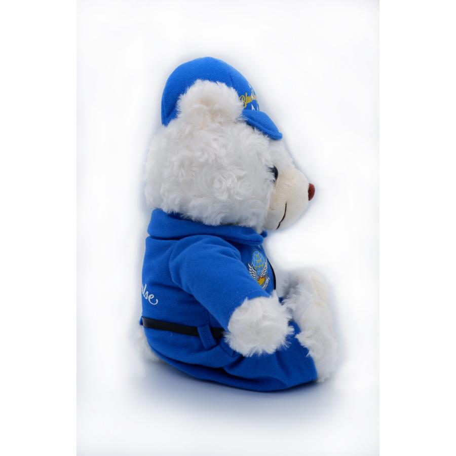 航空自衛隊 ベア ぬいぐるみ 大 ブルーインパルス BLUE IMPULSE パイロットベア GAN027 自衛隊グッズ おもちゃ ホビー 熊 BAER 人形 ミニチュア アイボリー |  | 03