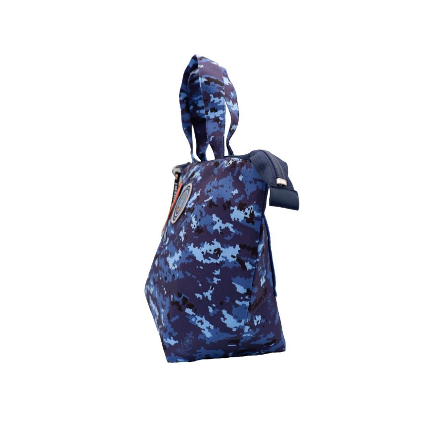 海上自衛隊 ランチバッグ 海自 JMSDF デジタル迷彩 保冷バッグ LB1 トートバッグ ハンドバッグ 手提げ ベルクロ付き 保温 アルミシート |  | 02