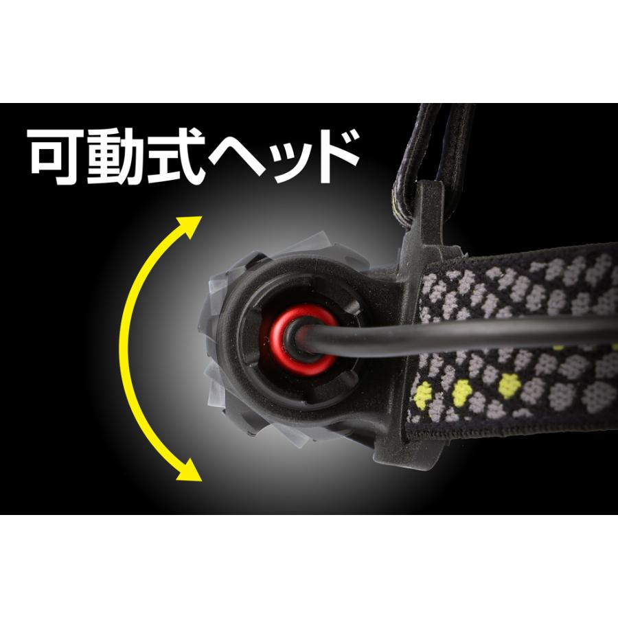 GENTOS 小型 アルミ ヘッドライト METAL MASTER ジェントス MM-833D