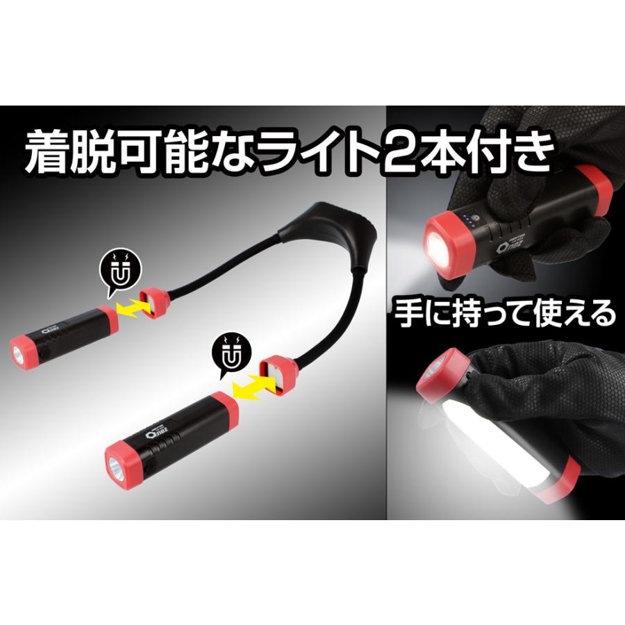 GENTOS 首掛けライト 充電式 ネックライト Onez シリーズ