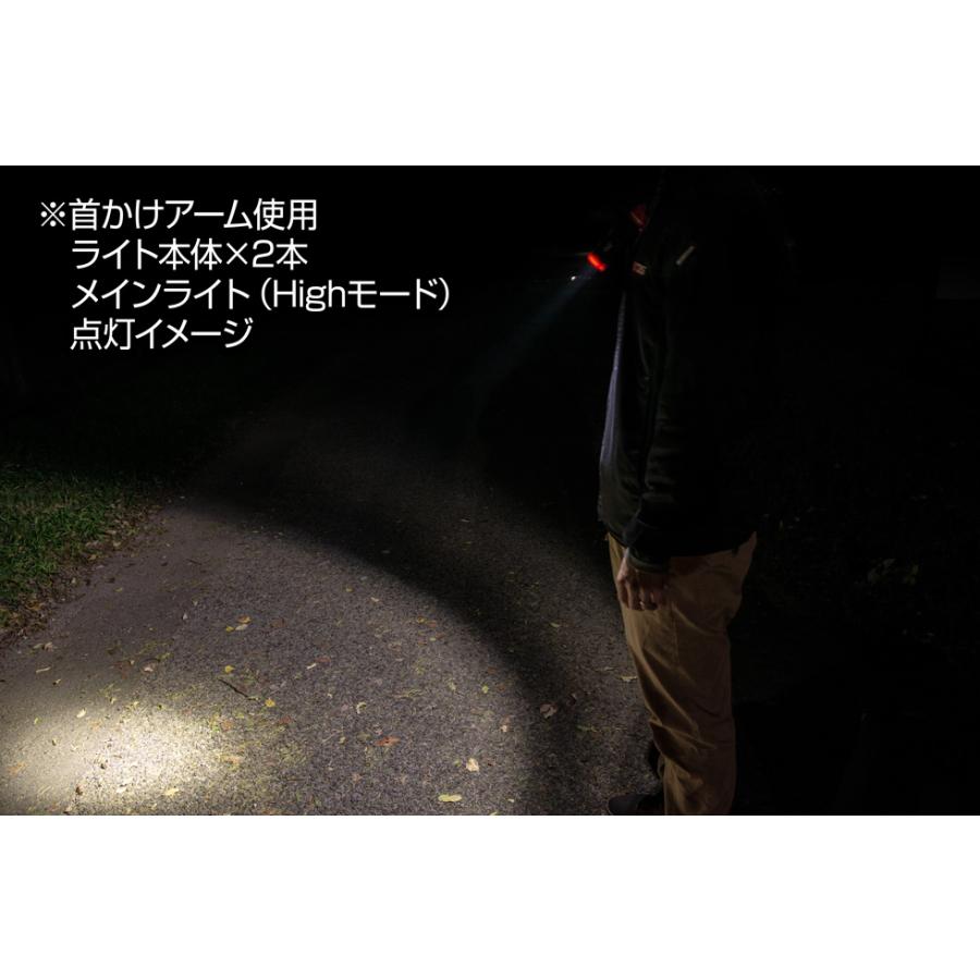 Amazon.co.jp: ジェントス 首掛けライト 充電式 ネックライト