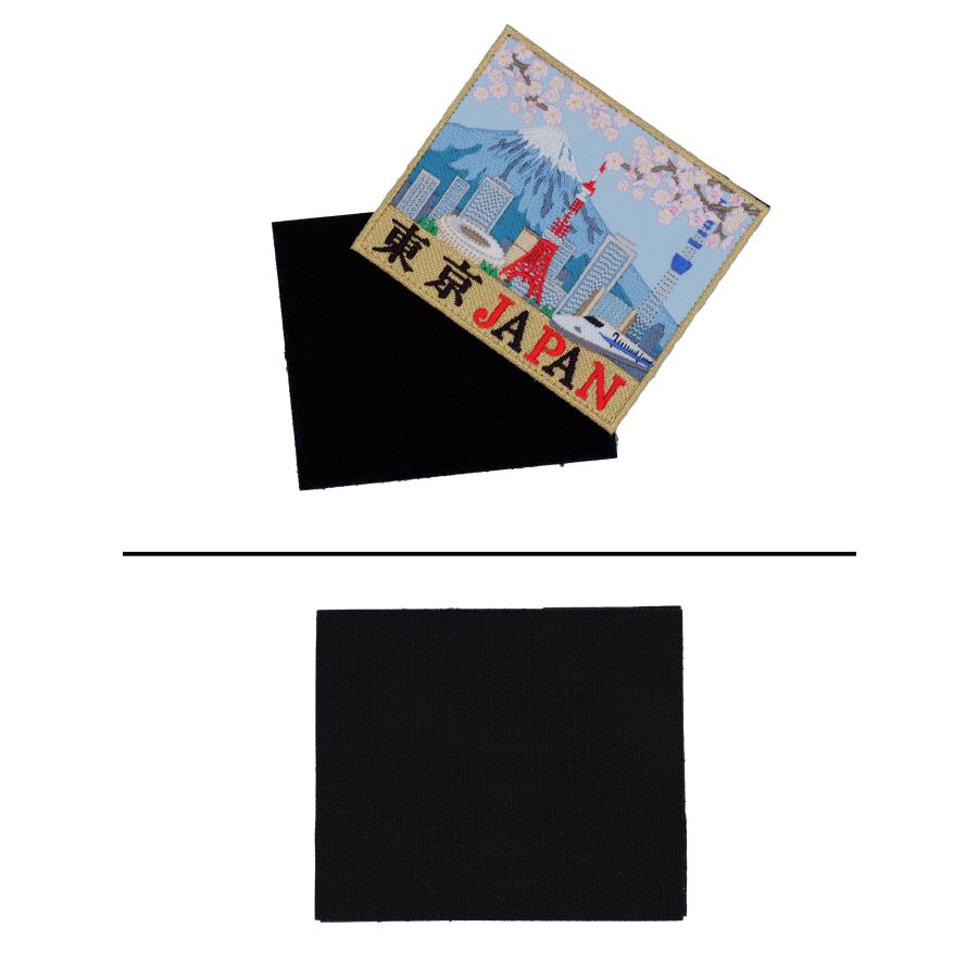 東京 JAPAN ワッペン 自衛隊グッズパッチ 刺繍 日本 Mt.FUJI 富士山