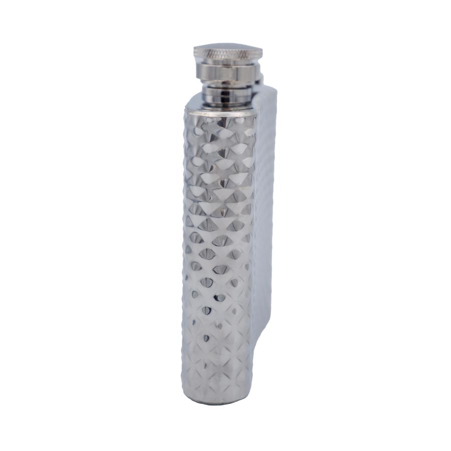 ウィスキーボトル スキットル フラスコ ステンレス製 ヒップ ジョウゴ付き SP017 6.0oz シルバー 中国製 ステンレススチール アルコール シルバー |  | 03