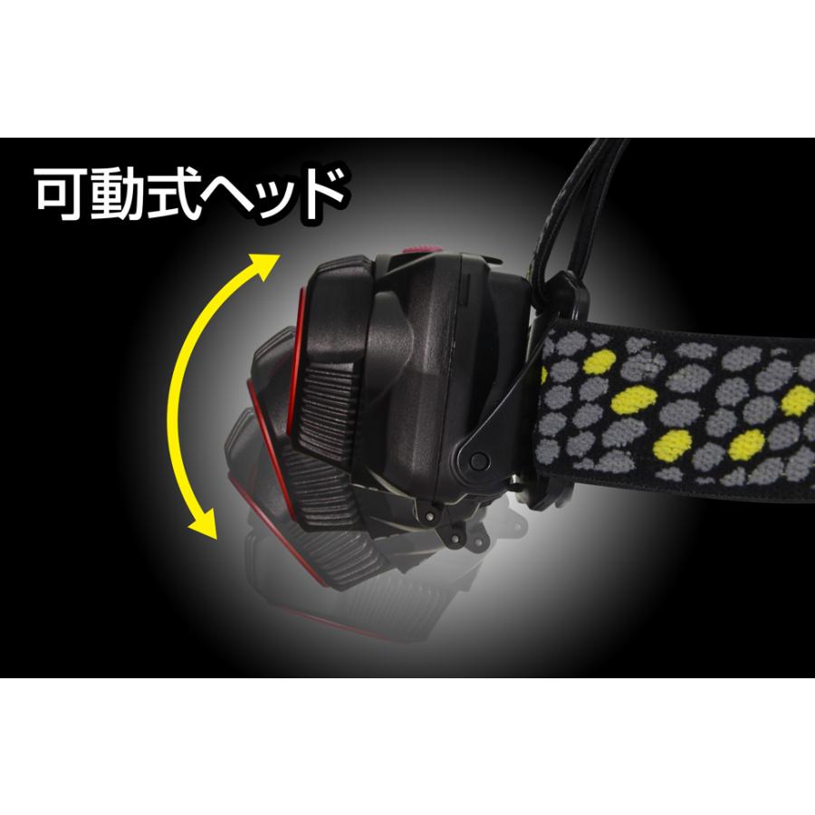 GENTOS ヘッドライト W STAR ジェントス WS-643HD 450ルーメン 3.5時間点灯 LED 小型 軽量 乾電池 専用充電池 スポットビーム ワイドビーム 耐塵防滴 2m落下耐久 |  | 01