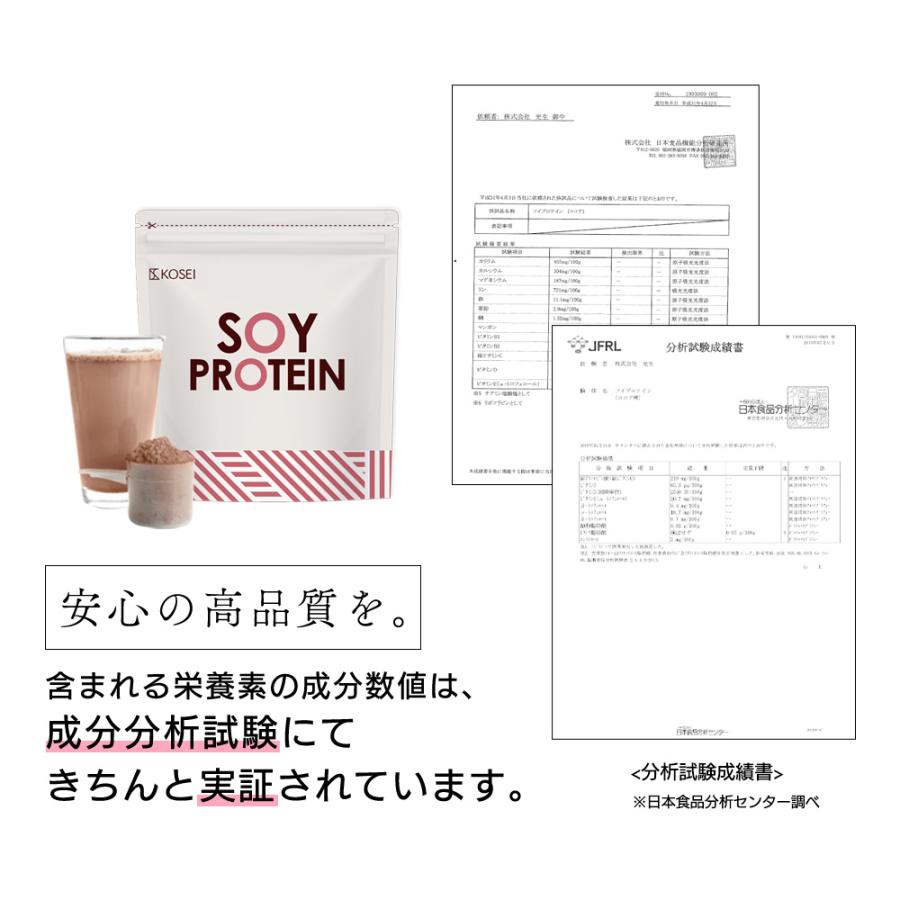 ソイプロテイン 2kg 人工甘味料不使用 スプーン付 マンゴー バナナ