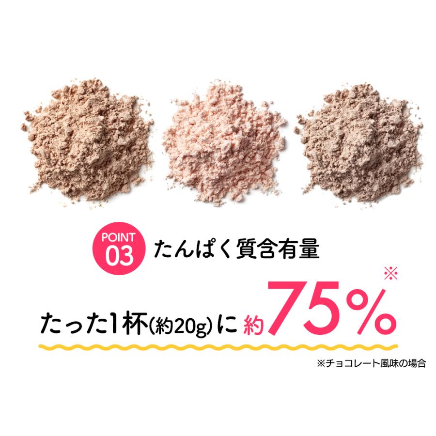 ソイプロテイン 2kg 人工甘味料不使用 味が選べる スプーン付 プロテイン 桜 さくら ストロベリー チョコ ココア ベリー 置き換え 美容 ダイエット 大豆 Y｜aemotion｜07