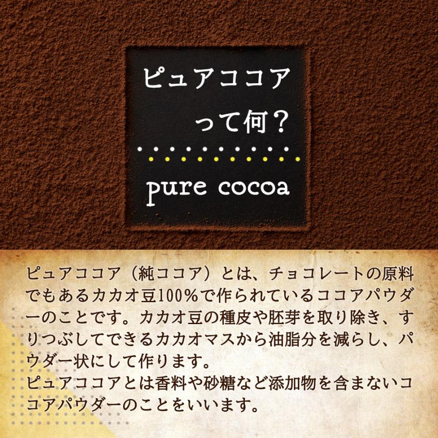 ( ピュアココア 500g ) 純ココア パウダー 製菓 業務用 飲料 カカオ ココア アイスココア 無添加 大容量 お試し 送料無料 ギフト Y｜aemotion｜05