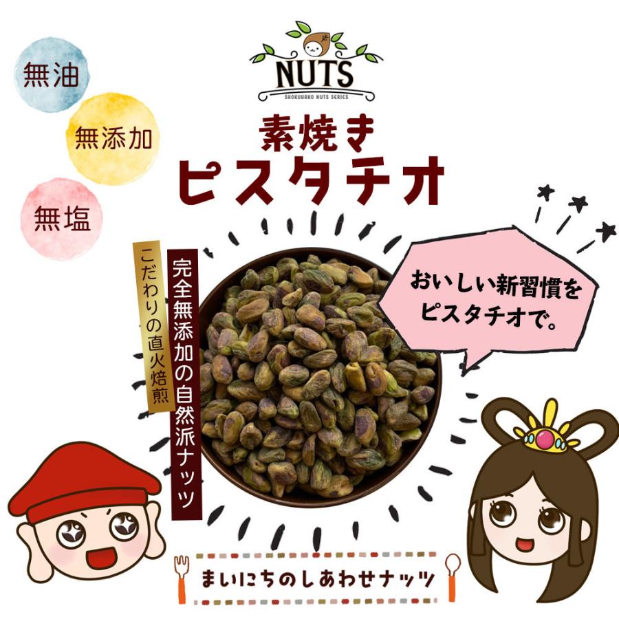 殻なし ピスタチオ 500g 素焼き 無塩 無添加 ナッツ 製菓 製パン 美容 健康 おやつ おつまみ 大容量 ポイント消化 食物繊維 ビタミン Y｜aemotion｜09