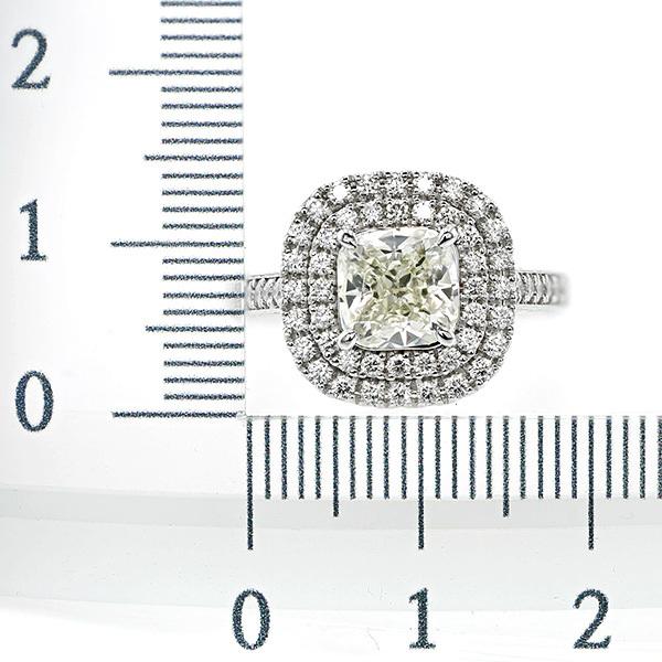 天然ダイヤモンド 0.709ct プラチナリング 12号
