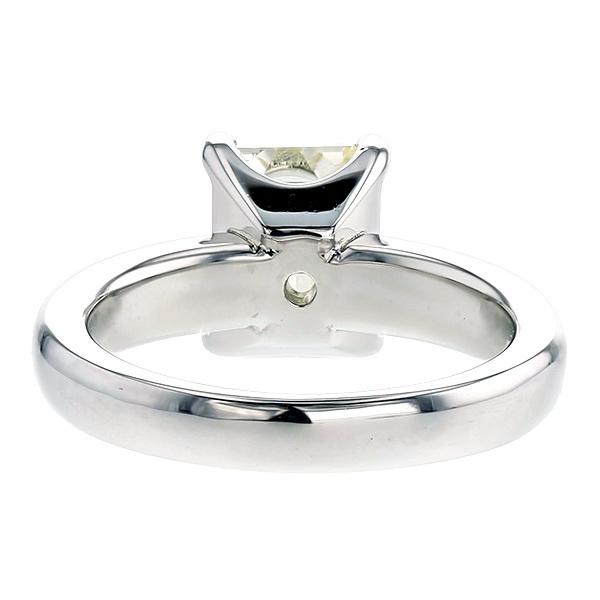 ダイヤモンド リング 3.015ct VS1 LIGHT YELLOW エメラルドカット