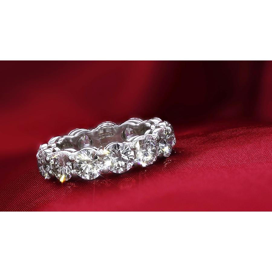 ダイヤモンド フルエタニティリング 7ct(Total)/13石 D〜H VVS2〜VS2