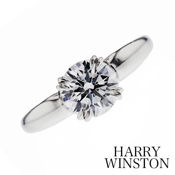ハリーウィンストン キャリクス リング 【中古】 1.08ct VS1 F 3EX プラチナ GIA 鑑定書付 SSP | 