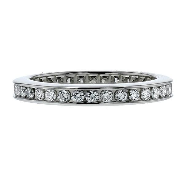 ハリーウィンストン ラウンド チャネルセット リング 【中古】HARRY WINSTON  プラチナ エメットジュエリー 保証書付 SSP |  | 01