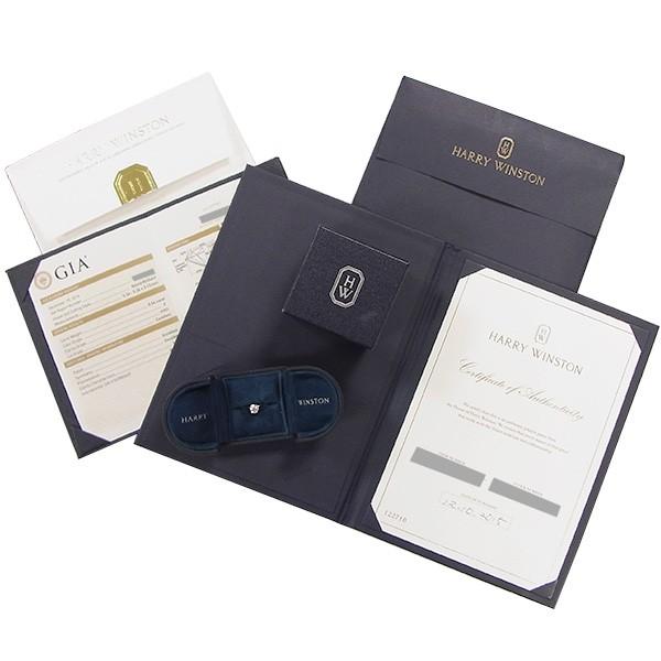 ハリーウィンストン ラウンド・ソリティア・リング 【中古】 HARRY WINSTON 0.54ct VVS1 F 3EX プラチナ GIA 鑑定書付 SSP 爆買 |  | 09