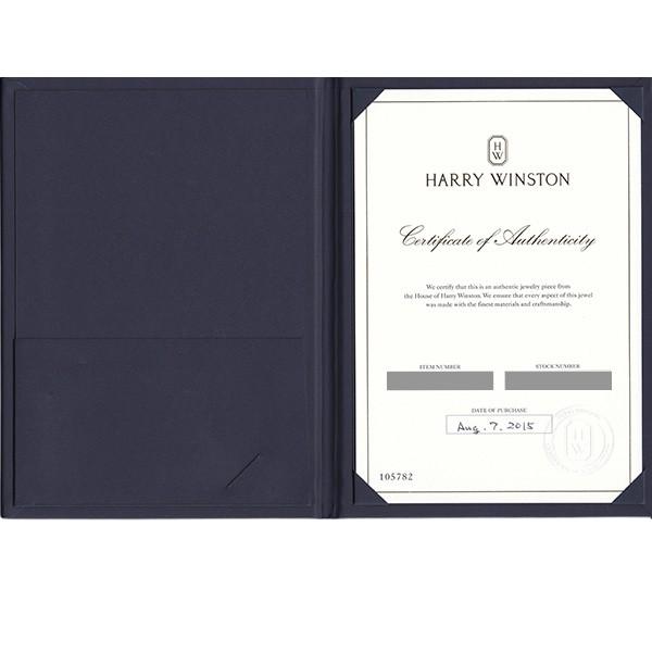 ハリーウィンストン ラウンド・ソリティア・リング 【中古】　HARRY WINSTON 0.73ct VS1 D 3EX プラチナ GIA 鑑定書付 SSP |  | 07