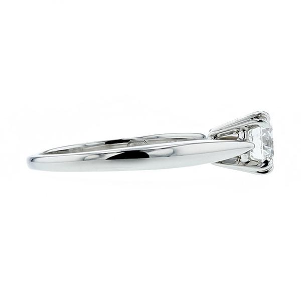 ハリーウィンストン HARRY WINSTON ラウンド・ソリティア・リング 【中古】 0.58ct VS1 F 3EX プラチナ GIA 鑑定書付 SSP | ハリー・ウィンストン | 01