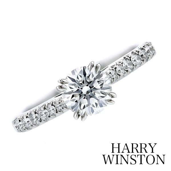 ハリーウィンストン HARRY WINSTON ブリリアント ラブ ダイヤモンド リング 【中古】 0.72ct VS1 E 3EX プラチナ GIA 鑑定書付 SSP | ハリー・ウィンストン