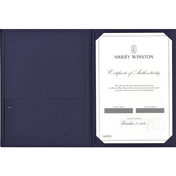 ハリーウィンストン ラウンドカット・マイクロパヴェ・リング 【中古】HARRY WINSTON 0.51ct VS1 F 3EX プラチナ GIA 鑑定書付 SSP |  | 08