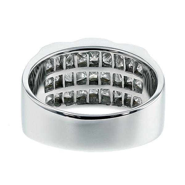 ダイヤモンド リング 2.54ct(Total) VVS〜VSクラス F〜Gクラス K18WG