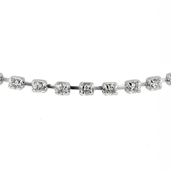 ダイヤモンド テニス ブレスレット 1.0ct(Total)/52石 VS〜SIクラス D 