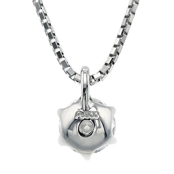 ダイヤモンド ネックレス 一粒 0.20ct E〜F SI1〜2 3EX H&C〜EX H&C プラチナ Pt 鑑定書付 ダイヤモンドネックレス ダイヤネックレスの画像