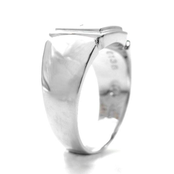 ダイヤモンド入り 印台リング 0.10〜0.20ct VS2〜SI2 D〜G POORup