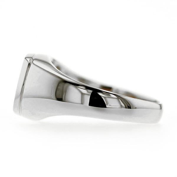 オニキス メンズリング プラチナ Pt 保証書付 指輪 リング メンズ 男性