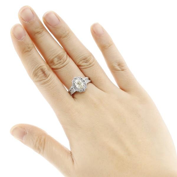 専用　Ptダイヤモンドリング プラチナ ダイヤ 鑑定書付き 一粒石 ダイヤモンド リング 1.084ct VVS1 LIGHT YELLOW プラチナ Pt 鑑定書付