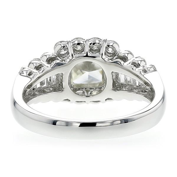 ダイヤモンド リング 1.009ct SI1 VERY LIGHT YELLOW プラチナ Pt