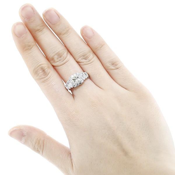 ダイヤモンド リング 1.009ct SI1 VERY LIGHT YELLOW プラチナ Pt 