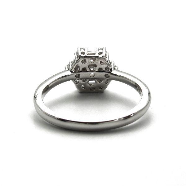 ダイヤモンド リング 0.365ct SI1 F GOOD プラチナ Pt 鑑定書付 プレゼント ギフトの画像