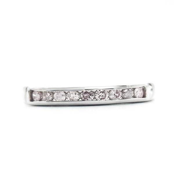 ピンクダイヤモンド ハーフエタニティリング 0.17〜0.3ct(Total ピンクダイヤモンド ハーフエタニティリング 0.17〜0.3ct(Total