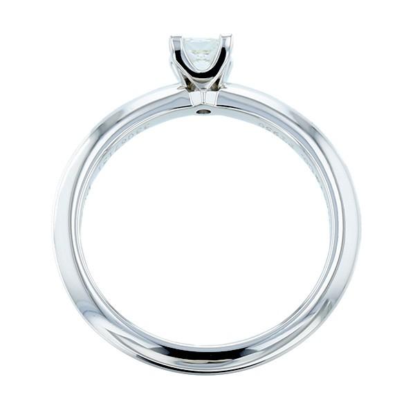 ティファニー TIFFANY & CO./ソリティア プリンセスカット リング 【中古】 0.23ct VS1 I EX プラチナ  鑑定書付 SSP | TIFFANY&Co. | 03