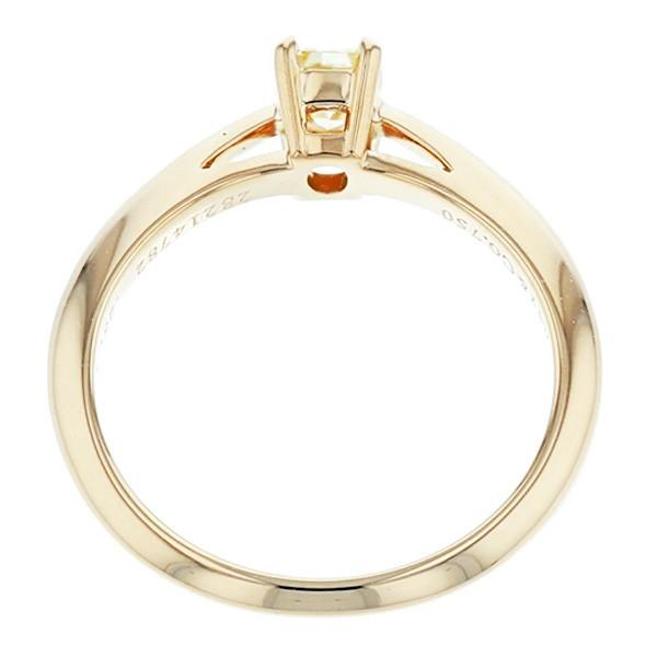 ティファニー TIFFANY & CO./クッションカットリング 【中古】 0.28ct VVS1 FANCY YELLOW 18金  鑑定書付 SSP | TIFFANY&Co. | 04