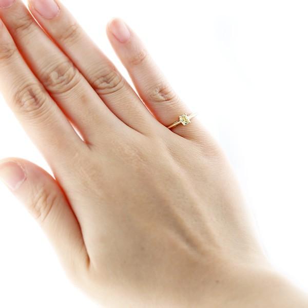 ティファニー TIFFANY & CO./クッションカットリング 【中古】 0.28ct VVS1 FANCY YELLOW 18金  鑑定書付 SSP | TIFFANY&Co. | 05