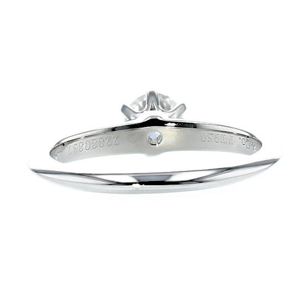 ティファニー TIFFANY & CO. / ソリティア リング 【中古】 0.35ct IF H Pt950  鑑定書付 SSP | TIFFANY&Co. | 02