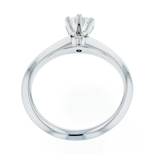ティファニー TIFFANY & CO. / ソリティア リング 【中古】 0.35ct IF H Pt950  鑑定書付 SSP | TIFFANY&Co. | 04