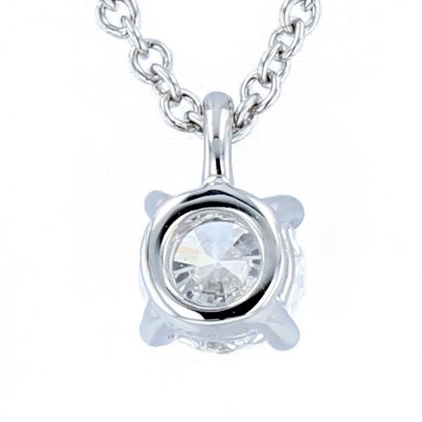 ティファニー TIFFANY & CO. / ソリティア ネックレス 【中古】 0.29ct VS2 F EX プラチナ  鑑定書付 SSP | TIFFANY&Co. | 02
