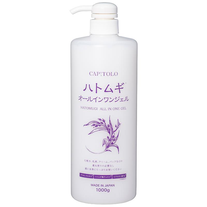 CAPITOLO ハトムギオールインワンジェル 1000g×10個 ダイケミ / ハトムギオールインワン 1,000g : アエナ Yahoo!店 - 通販