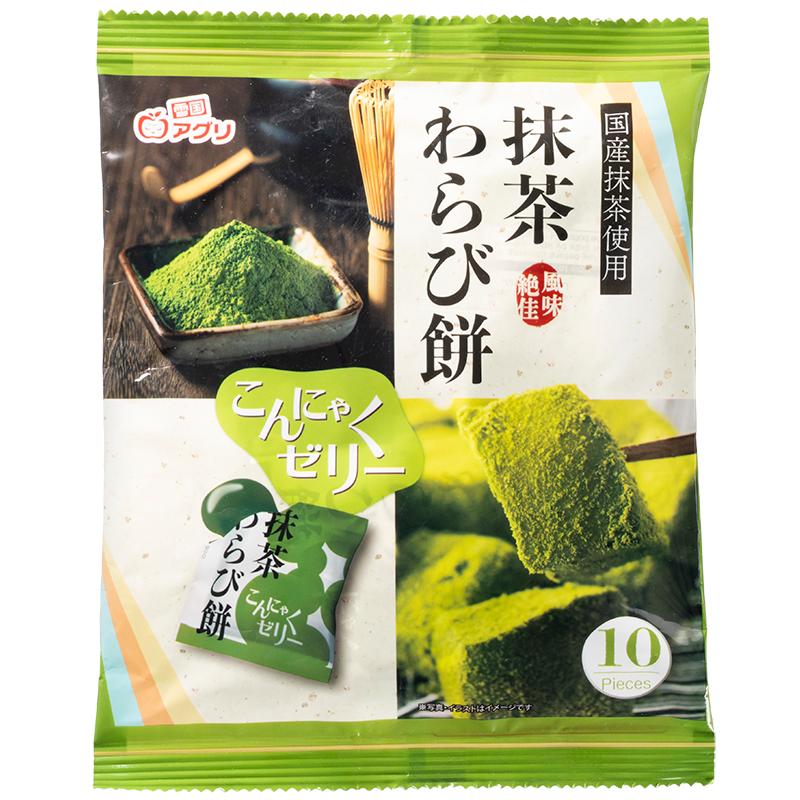 雪国アグリ / 抹茶わらび餅 こんにゃくゼリー 10個 : アエナ Yahoo!店