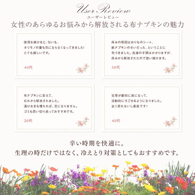 エニュアンス（AENUANCE） オーガニック 布ナプキン LL 2枚セット