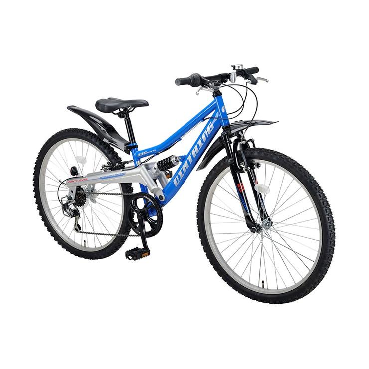SPEEDre 22吋ジュニアマウンテンバイク 外装6段/ブルーxブラック