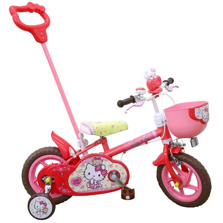 【お店受取り送料無料】エムアンドエム (M&M) ハローキティ 12D ピンク 変速なし 12型 子供用自転車01