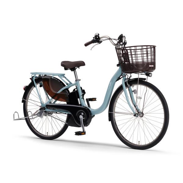 【お店受取り送料無料】ヤマハ (YAMAHA) PAS With 2024年モデル 15.8Ah マットスモーキーブルー 26型 PA26W 電動自転車｜aeonbike｜03