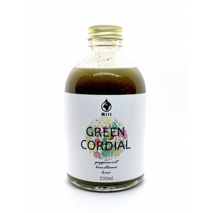 水ソムリエが作ったハーブコーディアル Mill ミル Green Cordial 250ml イオンボディ 通販 Paypayモール
