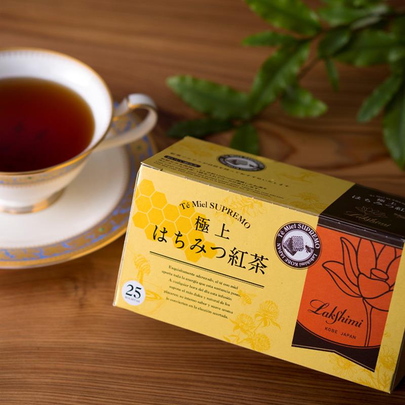 【即購入OK】未開封発送★極上はちみつ紅茶　25袋入り×6箱　ラクシュミー Lakshimi（ラクシュミー） 極上はちみつ紅茶 2g×25袋 : イオンボディ